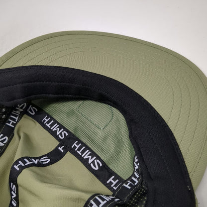 Smith 1965 5 Panel Green One Size Laser Cut Polyester Strapback Hat Outdoor
