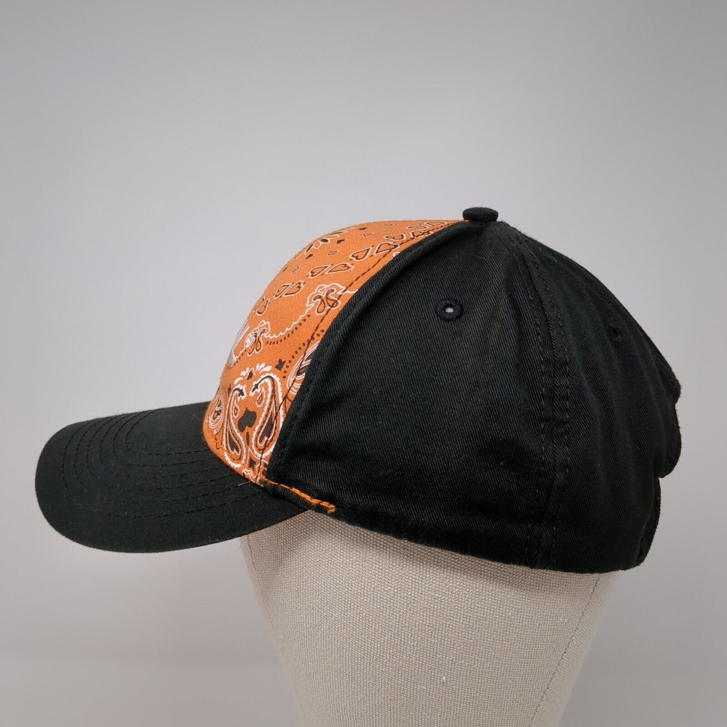STIHL Strapback Hat Multicolor One Size Adjustable Embroidered Paisley Cotton