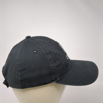 CalEarth Strapback Hat Black One Size Adjustable Embroidered Hit Wear