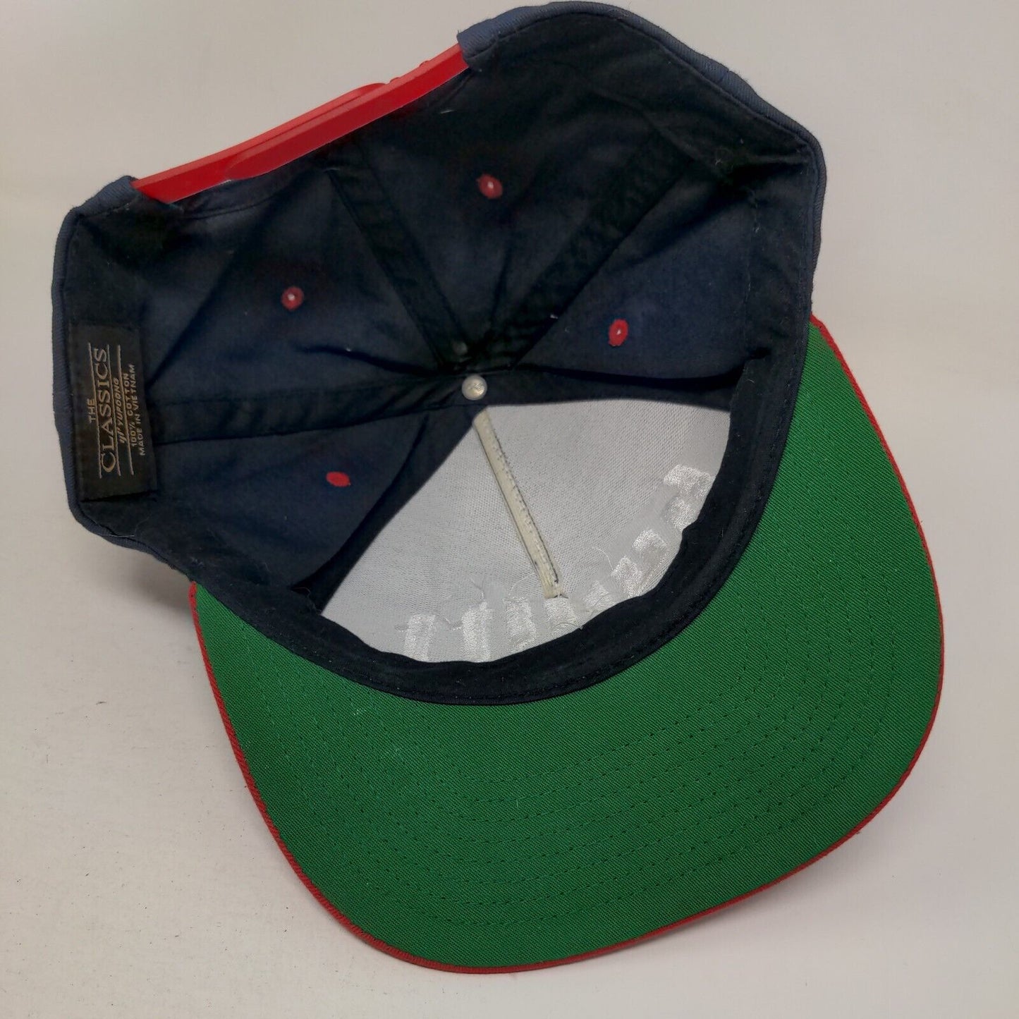 Bullitt Snapback Hat Multi One Size Embroidered Colorblock Yupoong
