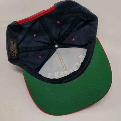 Bullitt Snapback Hat Multi One Size Embroidered Colorblock Yupoong