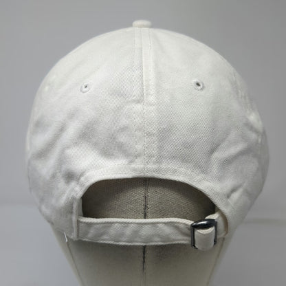 Pukka Baseball Cap White OSFM Slideback Orange Tree Golf Club Embroidered Hat