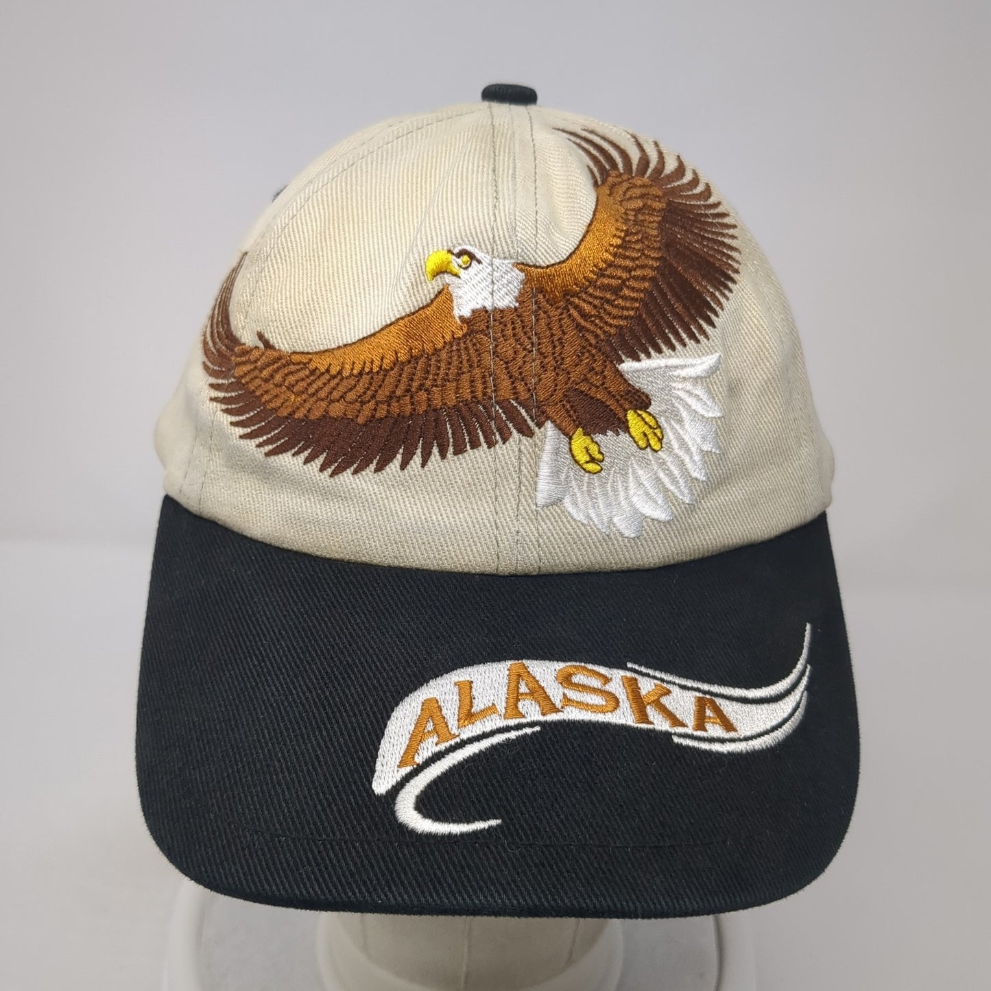Alaska American Eagle Baseball Cap Multicolor One Size Adjustable Patriotic
