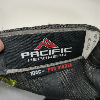 Pacific Headwear Trucker Hat Green One Size Duck Crossed Axes Mesh Snapback hat