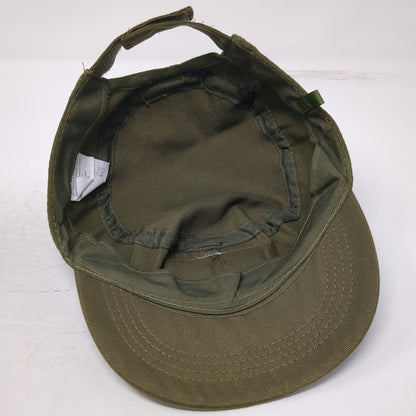 Teetot & Co. Army Cap Green One Size American Flag Patch Polyester Strapback Hat