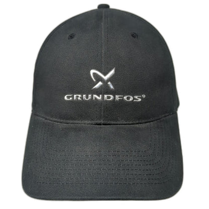 Kelly Promotions Grundfos Baseball Cap Black OSFM Strapback Logo Hat Be Think