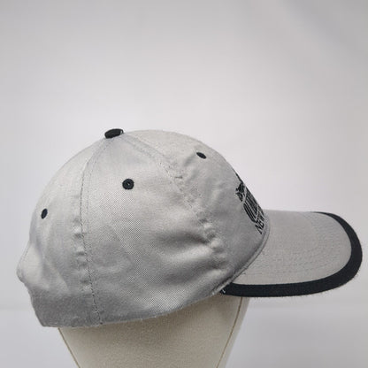 Queenstown New Zealand Snapback Hat Gray One Size Adjustable Embroidered Cotton