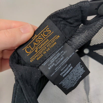 Hurley Snapback Mesh Back Trucker Hat Black One Size The Classics Yupoong