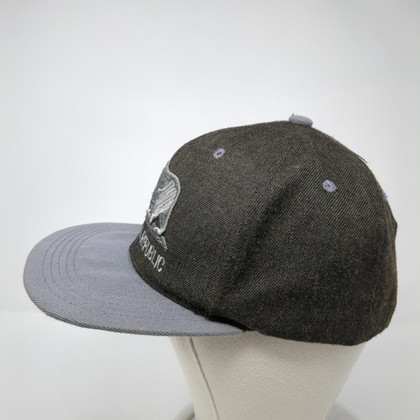 California Republic Snapback Hat Multicolor OS Adjustable Embroidered 6 Panel