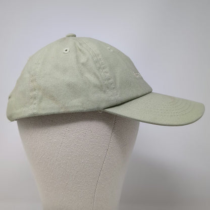 H&M Baseball Cap Green One Size Fleurs & Hope Embroidered Slideback Cotton Hat