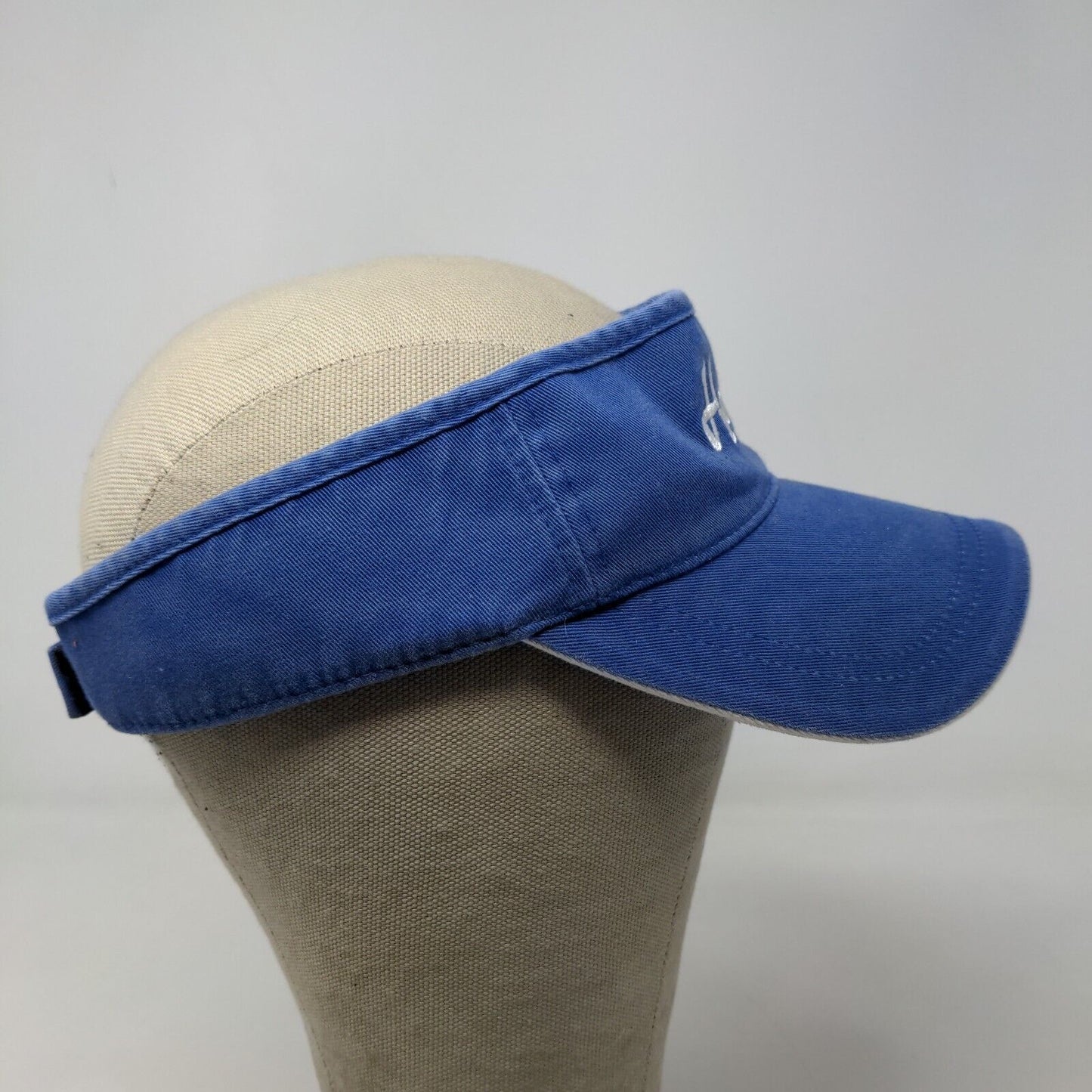 Imperial Men's Strapback Visor Hat Blue Adjustable Embroidered Homestead Resort