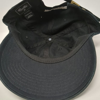 Primitive Baseball Cap Black One Size Script P Logo Embroidered Cotton Hat