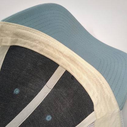 YOU KNOW. Trucker Hat Blue White One Size Central Coast Surfboards Mesh Snapback