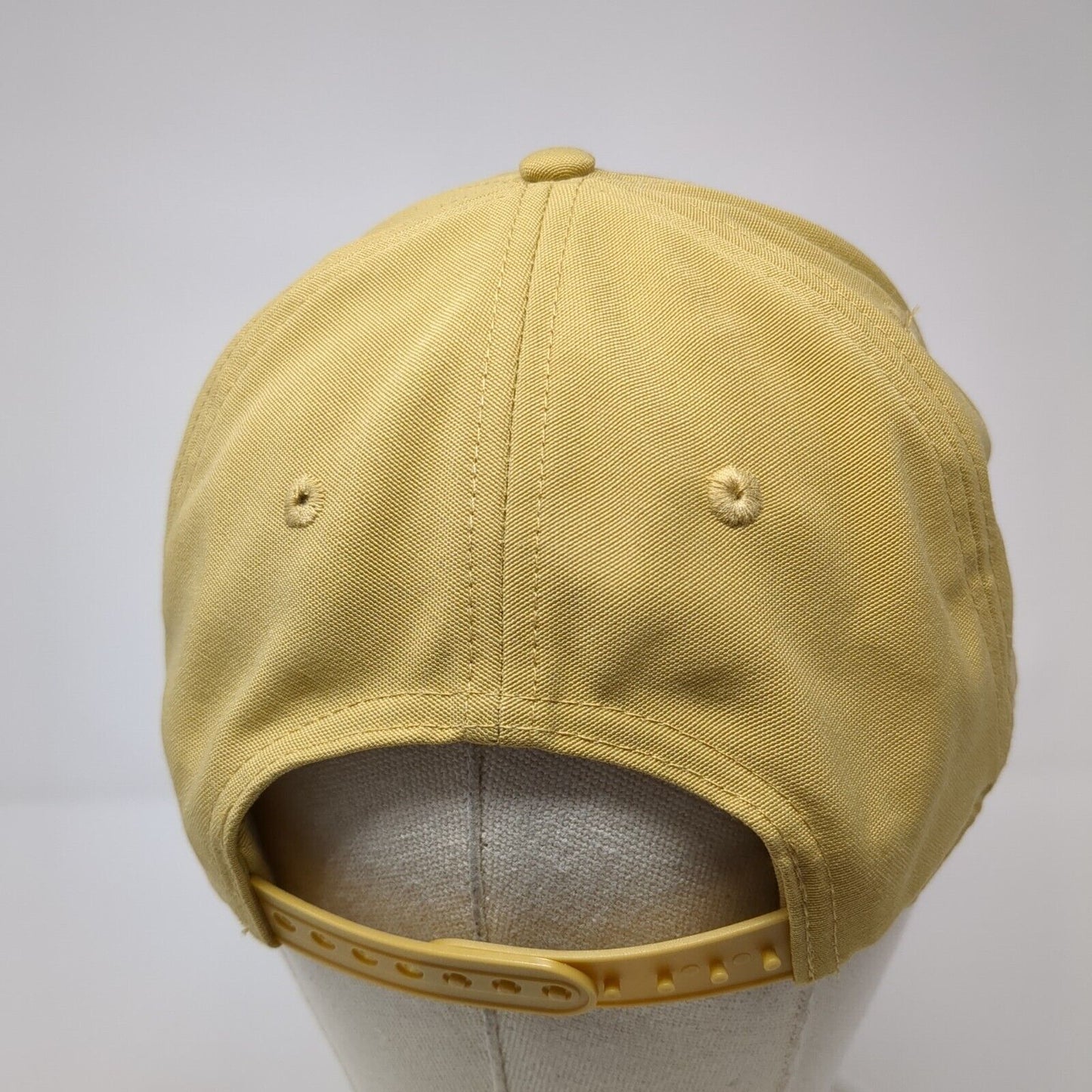 Dutch Bros Coffee Patch Snapback Hat Tan One Size Adjustable Vent Holes