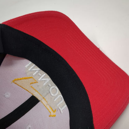 In-N-Out Burger Baseball Cap Red L Flexfit Embroidered Logo White Eyelets Hat