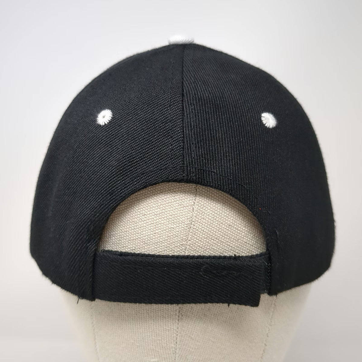 Baseball Cap Black White Red Blue One Size Eagle USA Strapback Hat Embroidery