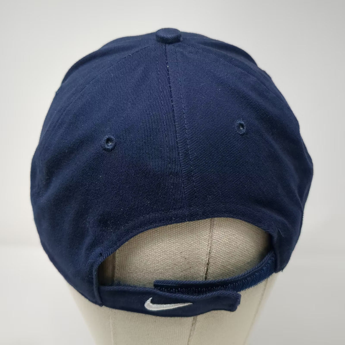 Nike Baseball Cap Blue Adjustable Embroidered Swoosh Just Do It Logo Hat Vintage