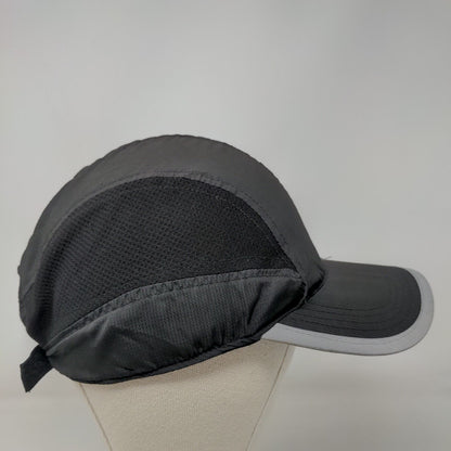 Built Cool Strapback Hat Black One Size Adjustable Lightweight