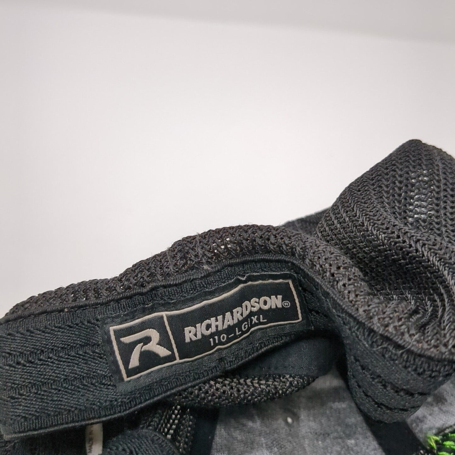 Owen Diesel Buhl Idaho Fitted Trucker Hat Gray L/XL Mesh Back Richardson