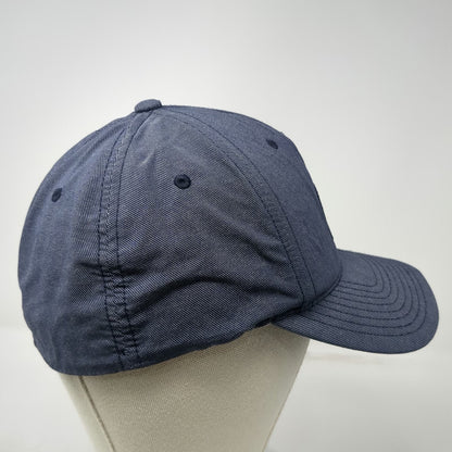 TravisMathew 5 Panel Hat Blue XL Fitted Flexfit Embroidered Logo Curved Brim