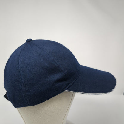 Great Wall China Strapback Baseball Cap Blue One Size Adjustable Embroidered