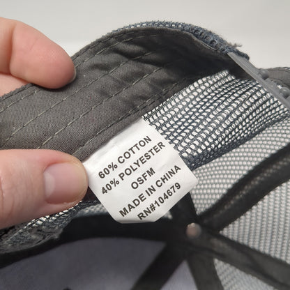 USA Flag KOA Snapback Trucker Hat Multicolor One Size Camo Mesh Back