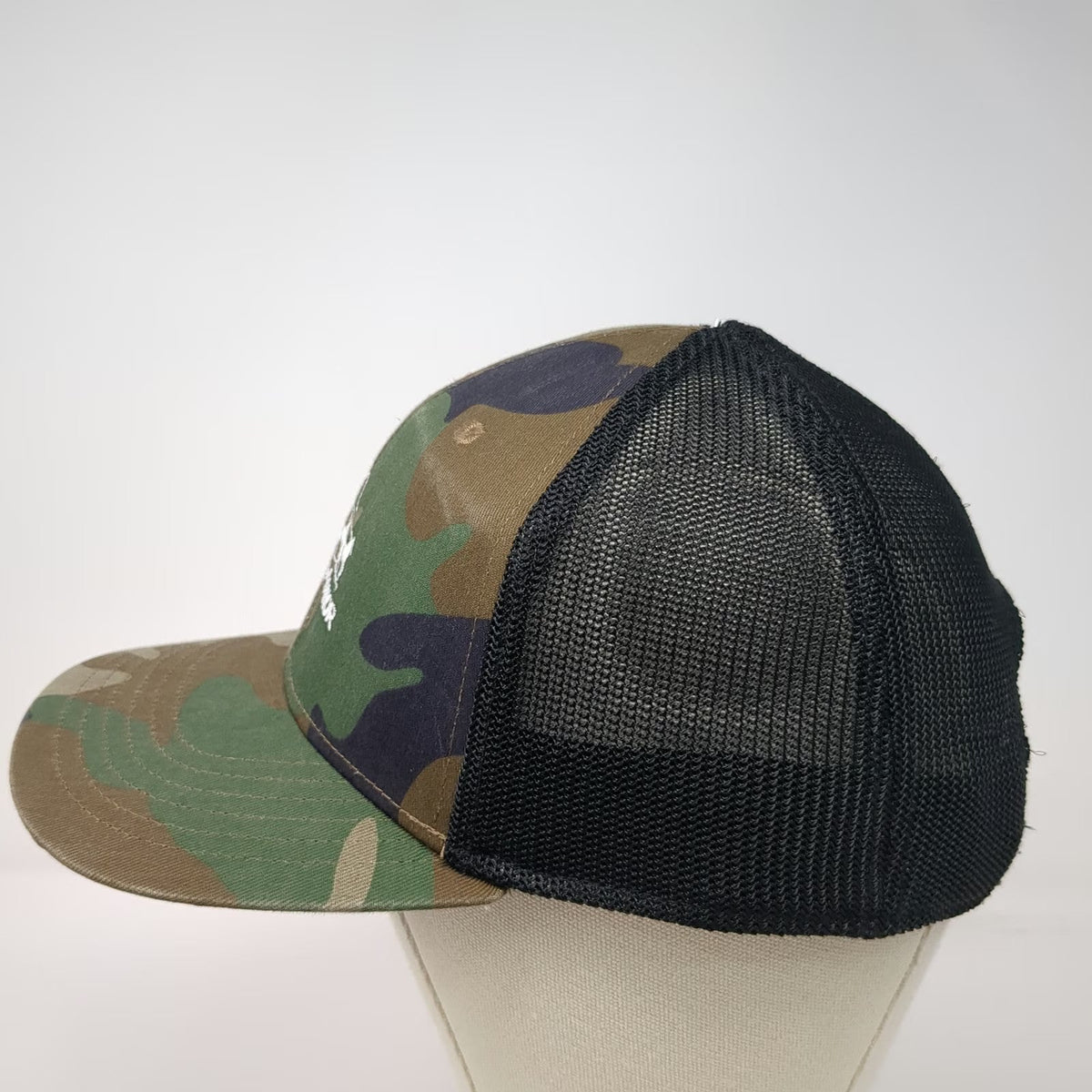 Outdoor Cap Trucker Hat Green Brown One Size Pocono Manor Snapback Mesh Camo PA