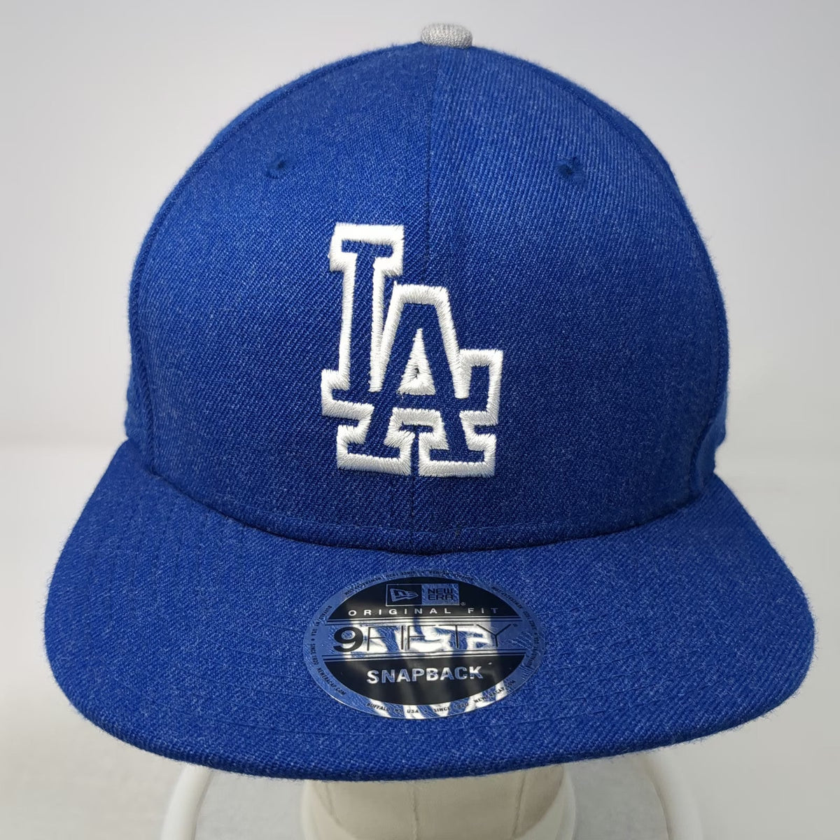 New Era Snapback Blue One Size LA Dodgers 9FIFTY Hat Gray Undervisor MLB Logo