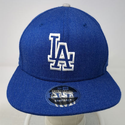 New Era Snapback Blue One Size LA Dodgers 9FIFTY Hat Gray Undervisor MLB Logo