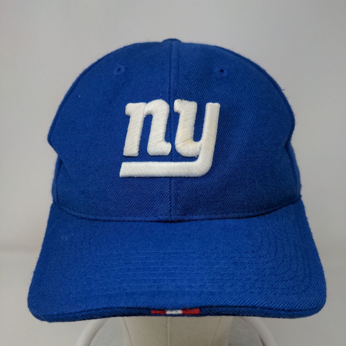 Nike Team Men's NFL New York Giants Fitted Hat Blue Size 7 1/4 Embroidered Logo