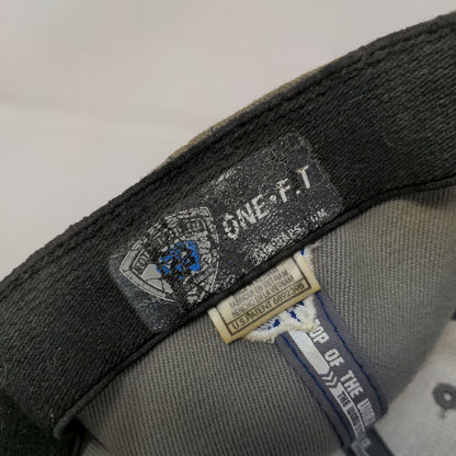 Duke Blue Devils Fitted Hat Gray OSFA Embroidered Logo Hit Top of the World