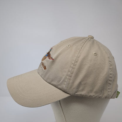 Rooster Slideback Hat Brown One Size Adjustable Embroidered KC Outdoor