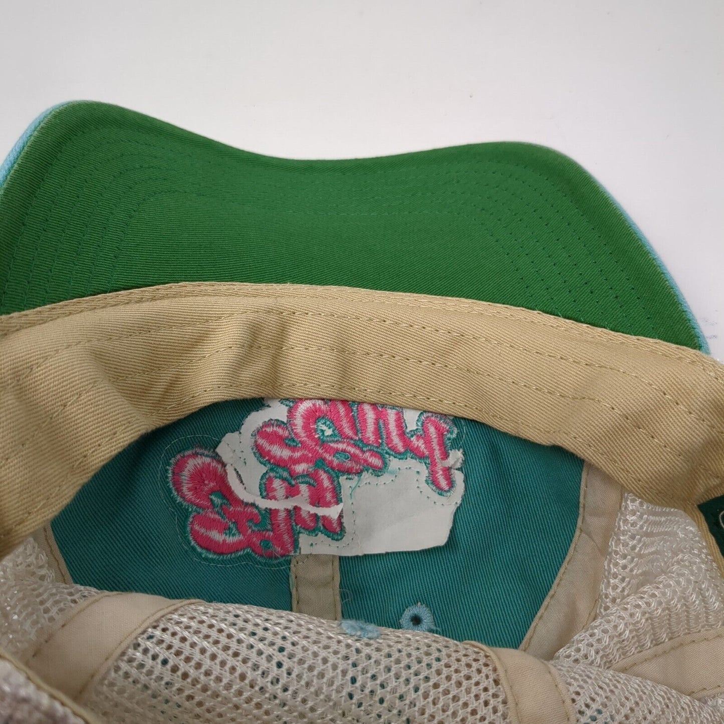 Fly Girl Snapback Mesh Back Trucker Hat Blue One Size 6 Panel Legacy