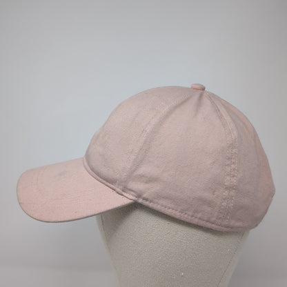 Divided by H&M Slideback Hat Pink One Size Adjustable Solid Blank