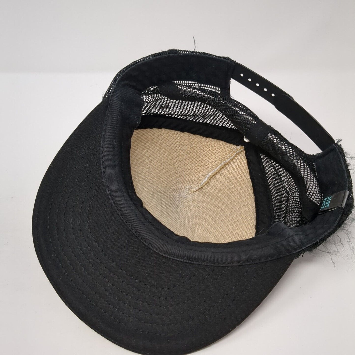 Idaho Freeride Snapback Trucker Hat Black One Size Mesh Back District