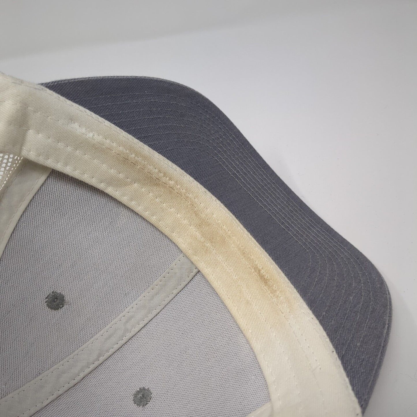 TSHC Patch Snapback Mesh Back Trucker Hat Gray One Size Port Authority