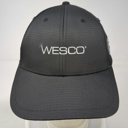 Cap America Baseball Cap Black OSFM Wesco Embroidered Golf Logo Strapback Hat