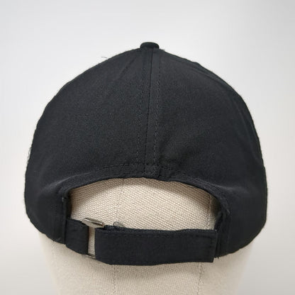Gaiam Baseball Cap Black OSFM Perforated Breathable Yoga Fitness Strapback hat