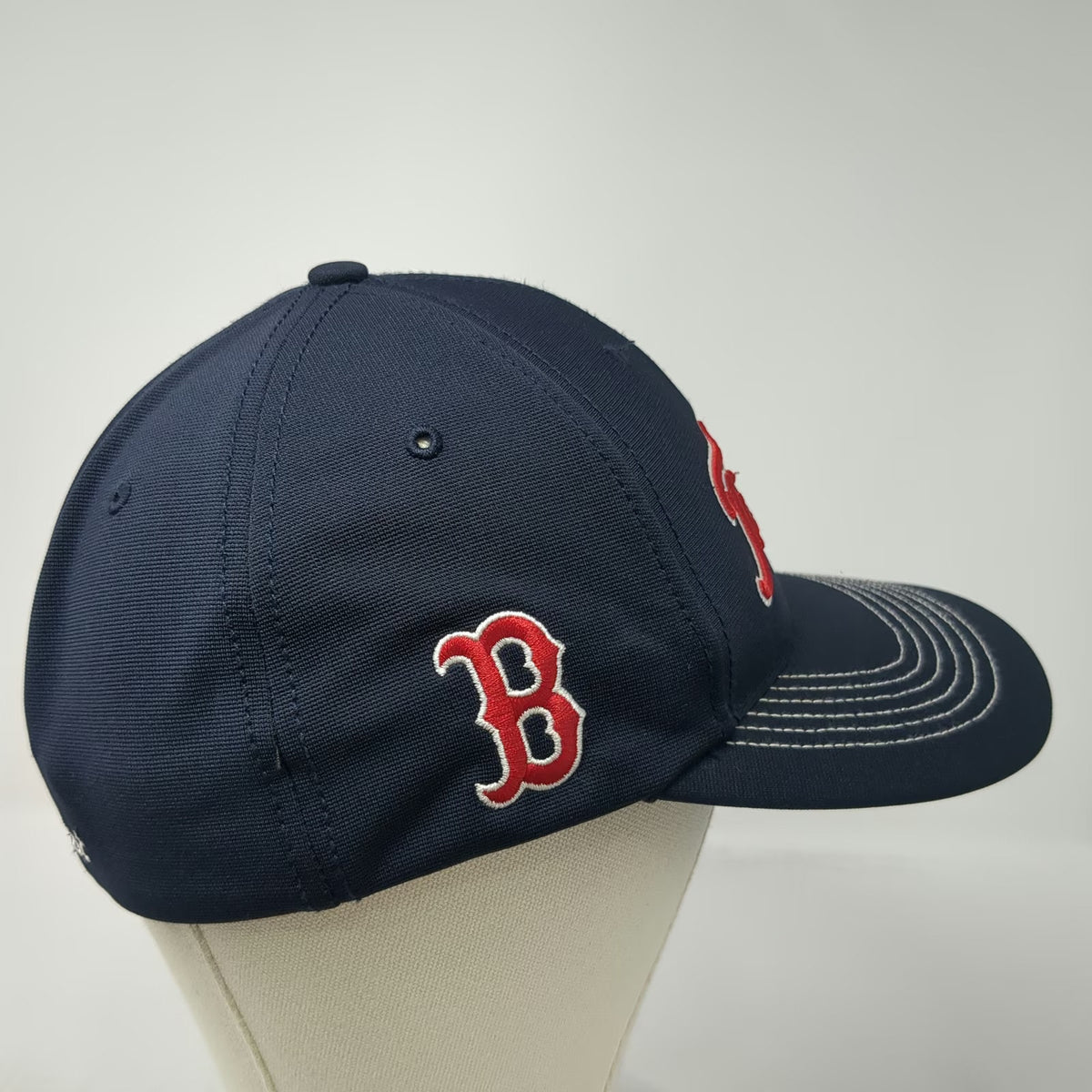 Boston Red Sox MLB Titleist Baseball Cap Blue L Stretch Fit Embroidered Logo Hat