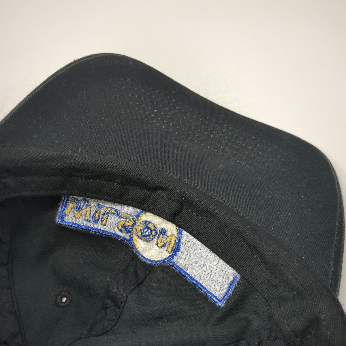 Black Baseball Cap One Size Wilson The People You Can Trust Slideback Hat