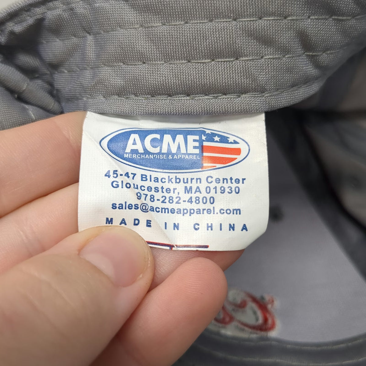 Acme Baseball Cap Gray One Size Coors Light Beer Mountain Logo Strapback Hat