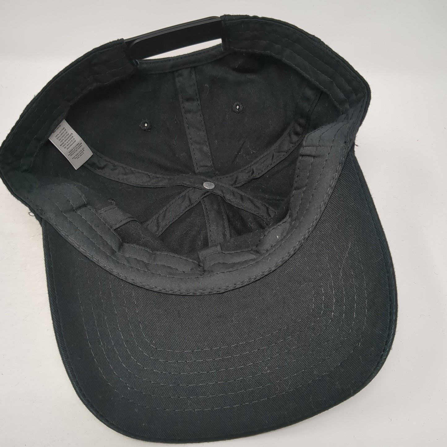 Bud Light NFL Snapback Hat Black One Size Adjustable Solid 6 Panel