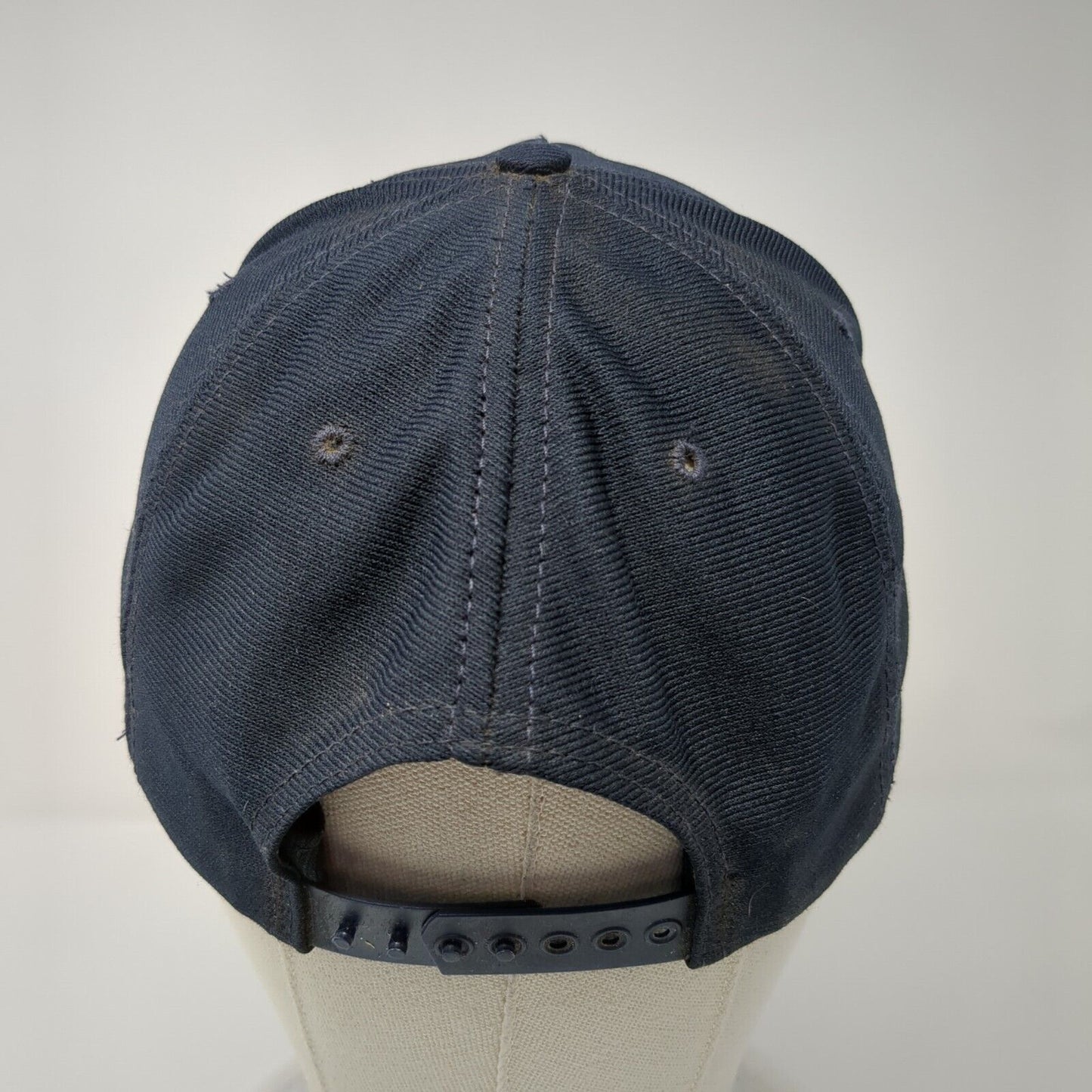 USS Antietam CV-36 Patch Snapback Hat Blue One Size Solid Adjustable