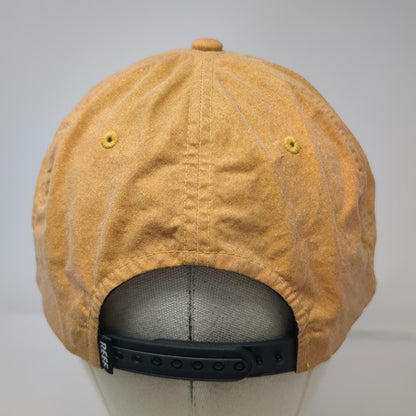 Reef 5 Panel Orange OSFM Surf Snapback Rope Graphic 1984 Cotton Logo Beach Hat