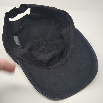 Eddie Bauer Strapback Hat Black One Size Adjustable Embroidered Outdoor