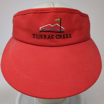 Imperial Tijeras Creek Golf Hat Red Visor One Size Slideback Green Underbrim