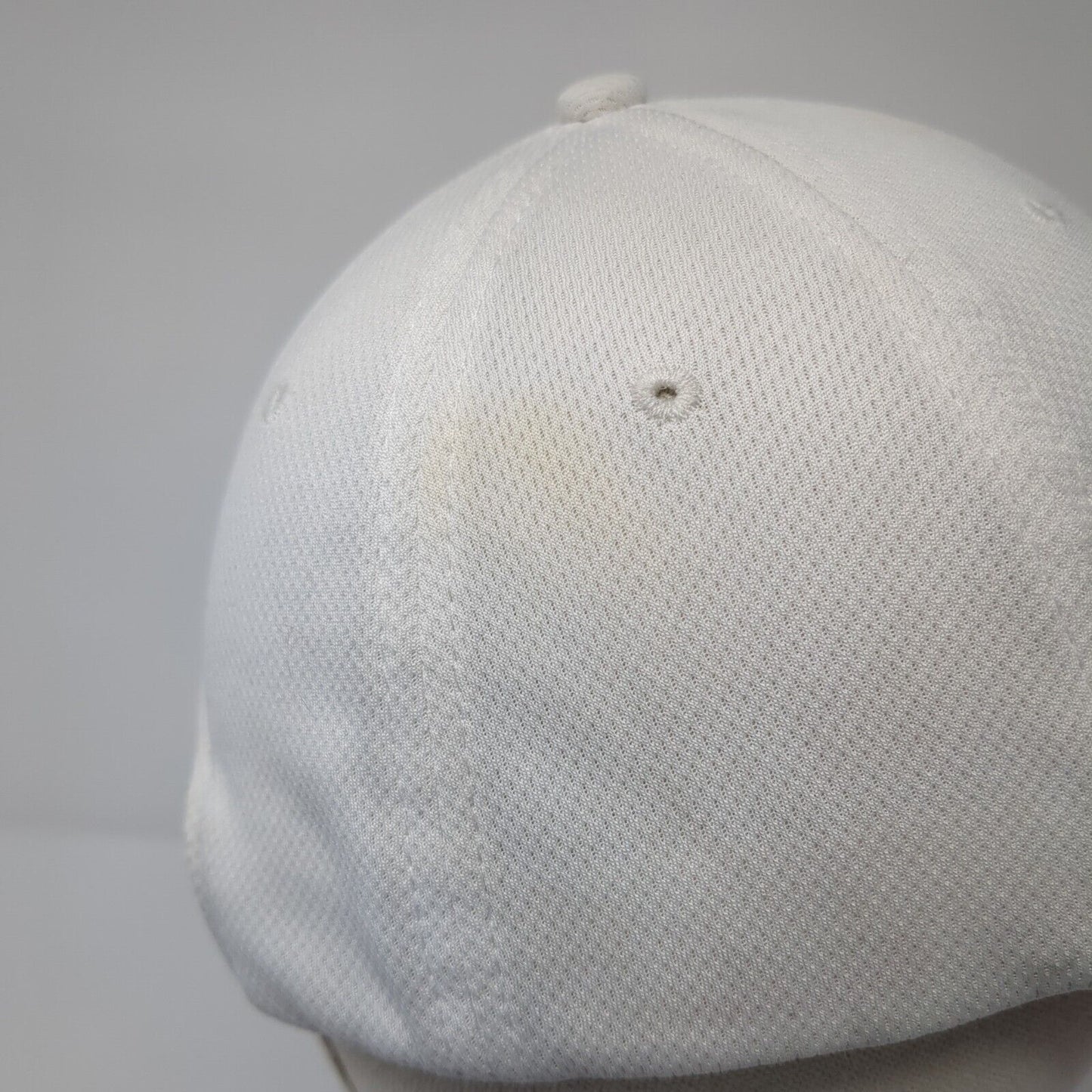Classic Teaze Strapback Hat White One Size Adjustable Embroidered Walk N Faith