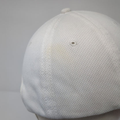 Classic Teaze Strapback Hat White One Size Adjustable Embroidered Walk N Faith