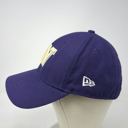 New Era Washington Huskies NCAA Cap Purple One Size Strapback 9FORTY Logo Hat