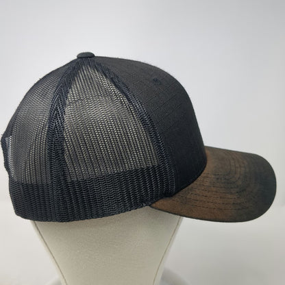 Milwaukee Trucker Hat Black One Size Mesh Back Snapback Gridiron Patch Workwear